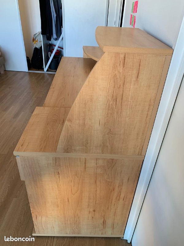 Bureau en bois massif (image 2)
