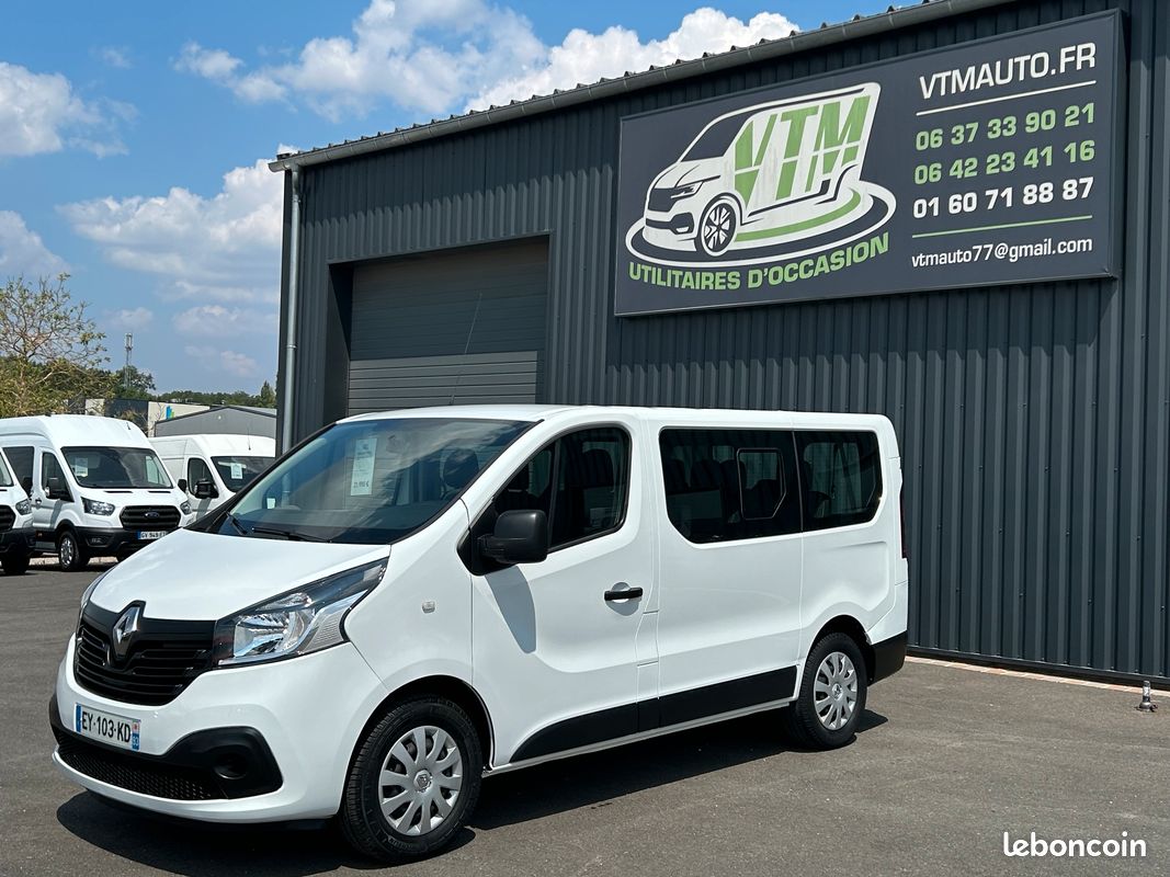 Renault Trafic 1.6 DCI 125ch S&S Fourgon L1H1 COMBI 9 PLACES PACK ZEN S&S (image 4)