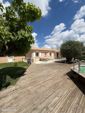 Superbe maison familiale avec piscine, pergola bioclimatique et vue campagne