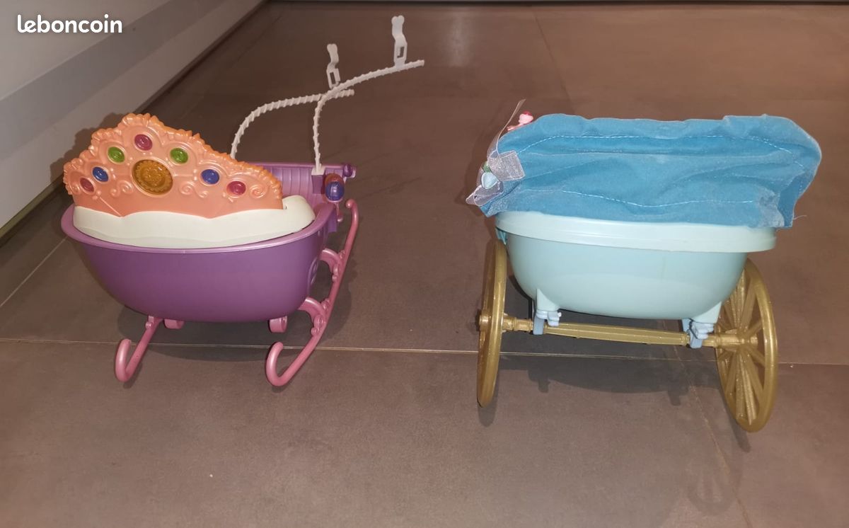 Calèche traineau pour cheval Barbie Mattel (image 9)
