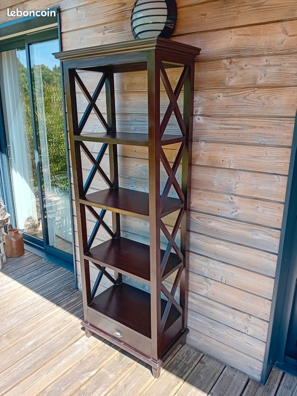Étagère en bois exotique (image 3)