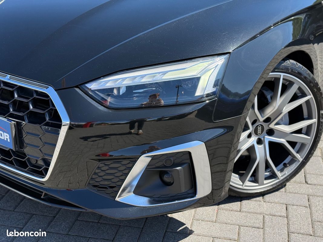 AUDI A5 SPORTBACK 459/mois GARANTIE 6 ANS 40 TDI 190ch S-TRONIC 7 S LINE Toit ouvrant RS Audi SPORT Méplat COCKPIT AppleCarPlay 1ère MAIN Origine française Aucun frais à prévoir (image 3)