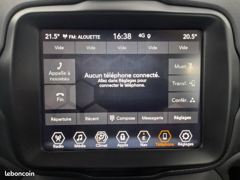 Jeep Renegade 1.3 Turbo T4 190 ch PHEV BVA6 4xe eAWD Limited (image 15)