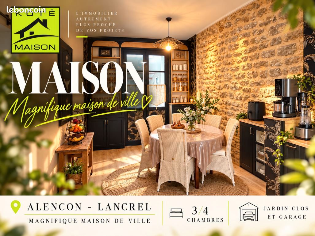 Maison 6 pièces 111 m² · à Alençon · 111 m² · 272 000 €