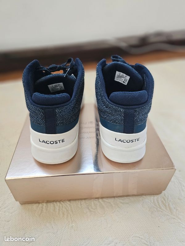Basket homme/garcon lacoste 39.5 (image 7)