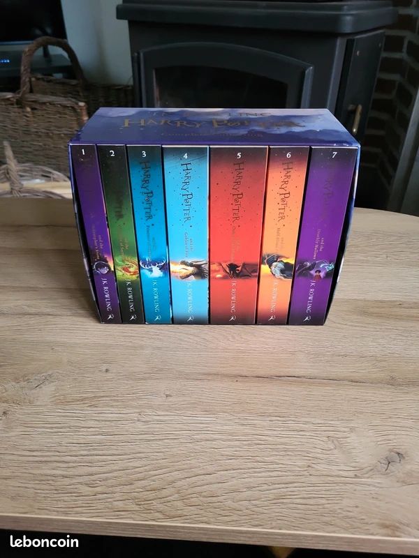 Coffret Harry Potter The Complete Collection en version anglaise- J.K. Rowling (image 1)