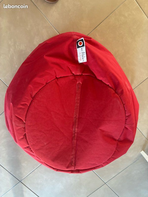 Pouf intérieur ou extérieur déhoussable (image 2)