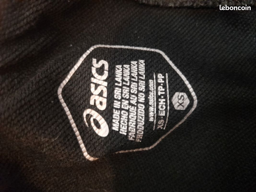 Bas de survêtement asics XS mixte (image 2)