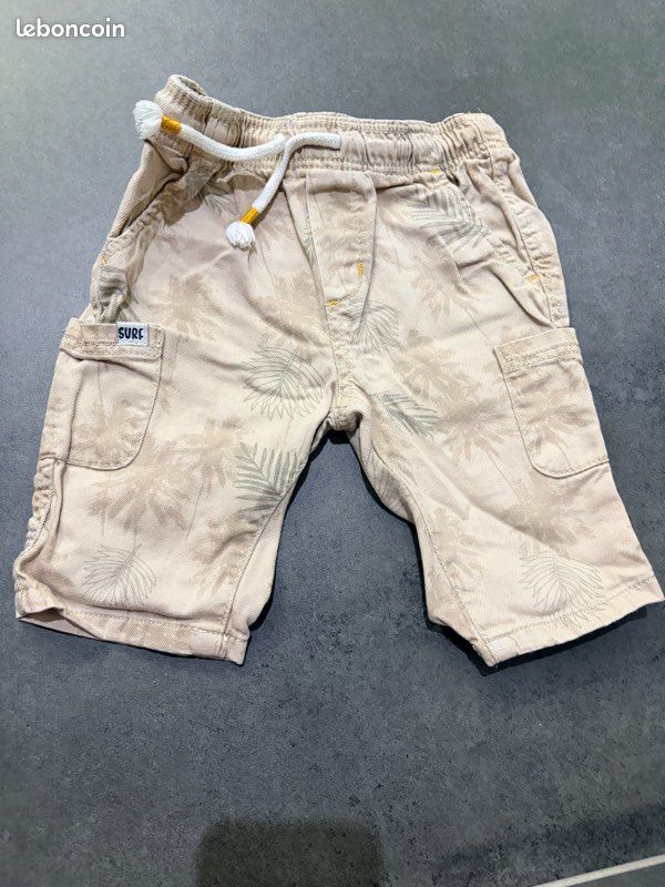 Lot vêtements garçons short tee shirt, pantalons, pulls… du 6 au 18 mois (image 9)