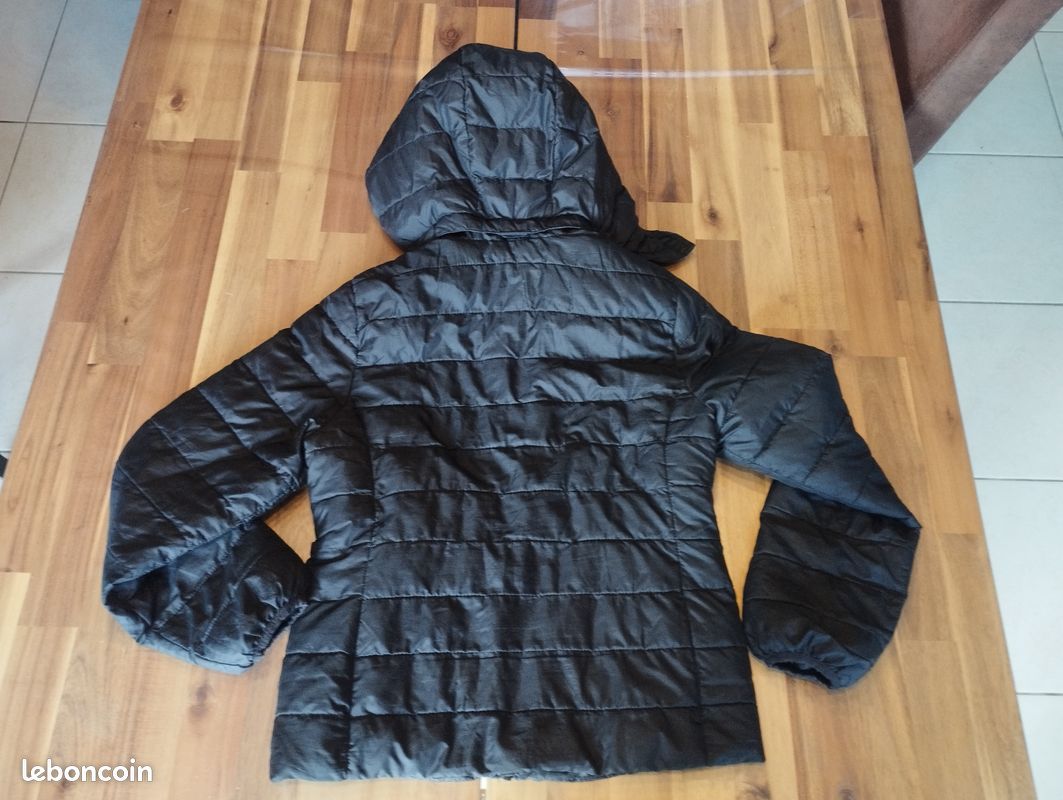 Doudoune noire 11/12 ans H&M (image 2)