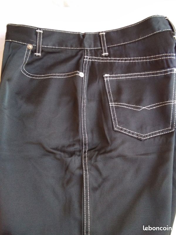 Pantalon jean noir 36 /A propos /NEUF (image 3)