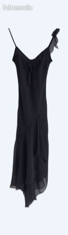 Robe noire de soirée taille 36 (image 1)