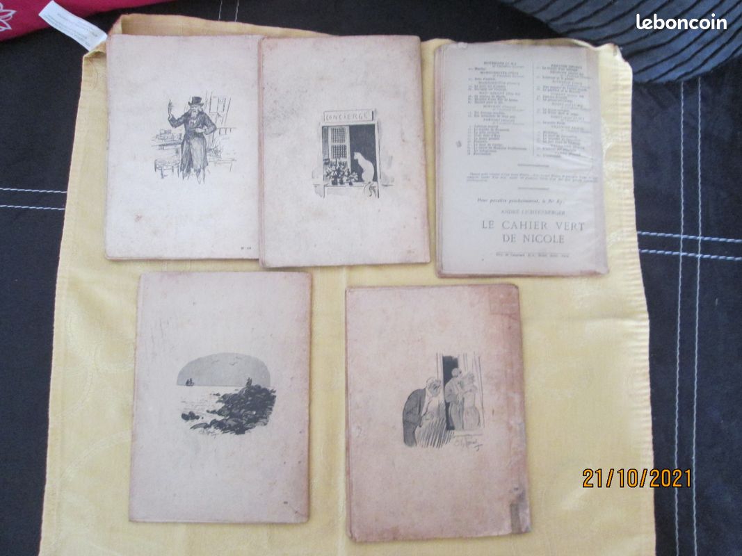 5 Livres Ancien Collection Une Heure D'Oubli / Editions Flammarion (image 2)