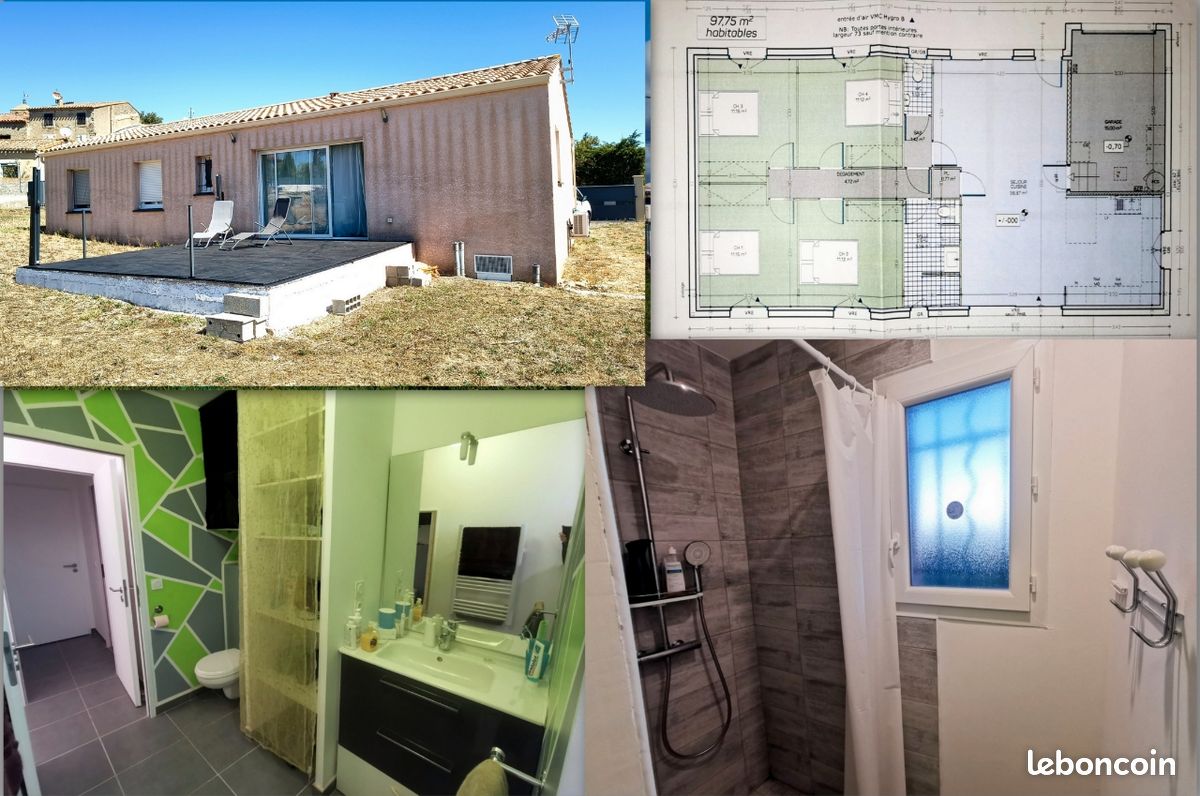 Maison 5 pièces 105 m² · à Villarzel-Cabardès · 105 m² · 229 000 €