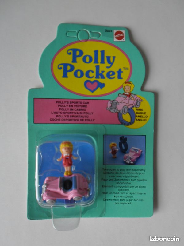 RARE POLLY POCKET VINTAGE COLLECTOR BLUEBIRD WEE WILLIE EN