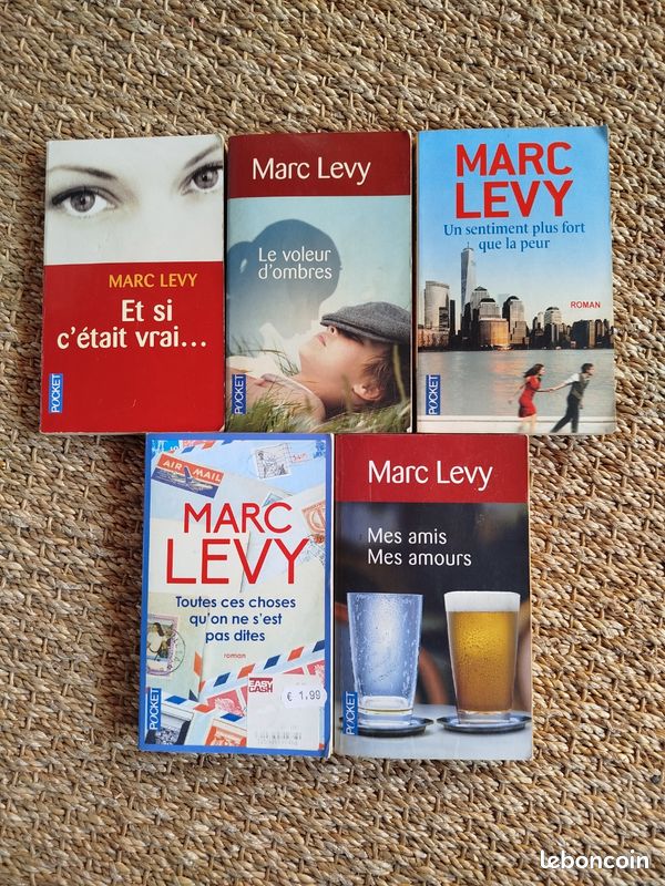 Lot livres marc levy (image 1)
