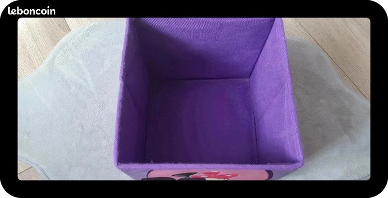 Bac / panier / caisson de rangement disney minnie en tres bon état (image 3)