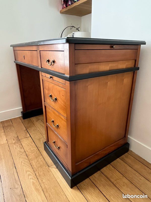 Bureau ancien en bois (image 11)