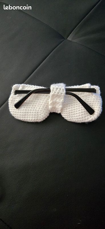 Etui a lunette panda neuf fais main (image 2)