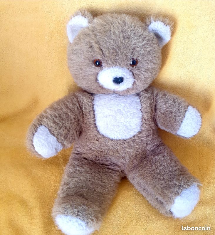 Ours En Peluche Ancien / Vintage – Teddy Bear Authentique, état D'usage