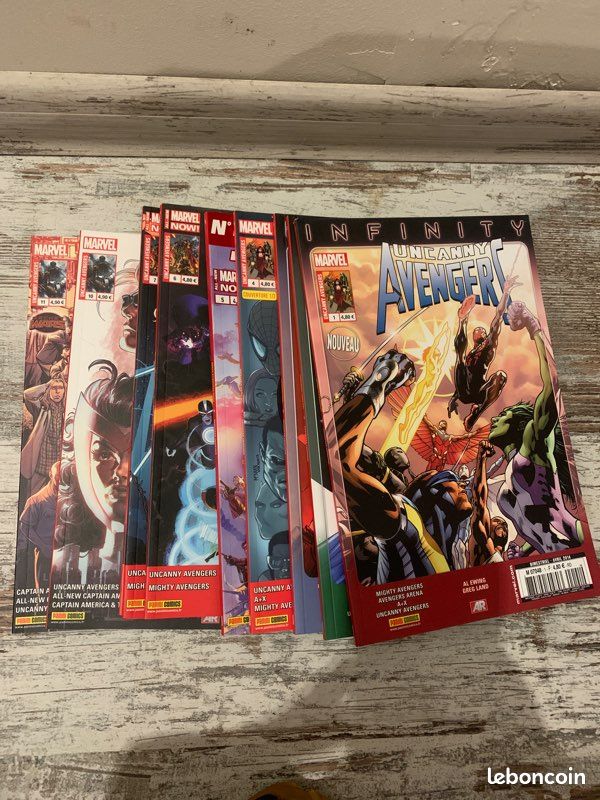 Lot Uncanny avenger du 1 au 11 (image 2)