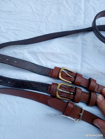 Rênes en cuir souple Kavalkade | La sellerie de Maé