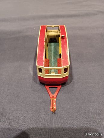 Miniature Caravane Notin Cottage - CIJ France - 3.27 - Métal - Jamais Jouée - Rare
