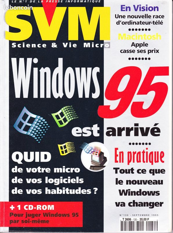 SVM n°130 de septembre 1995 (image 1)