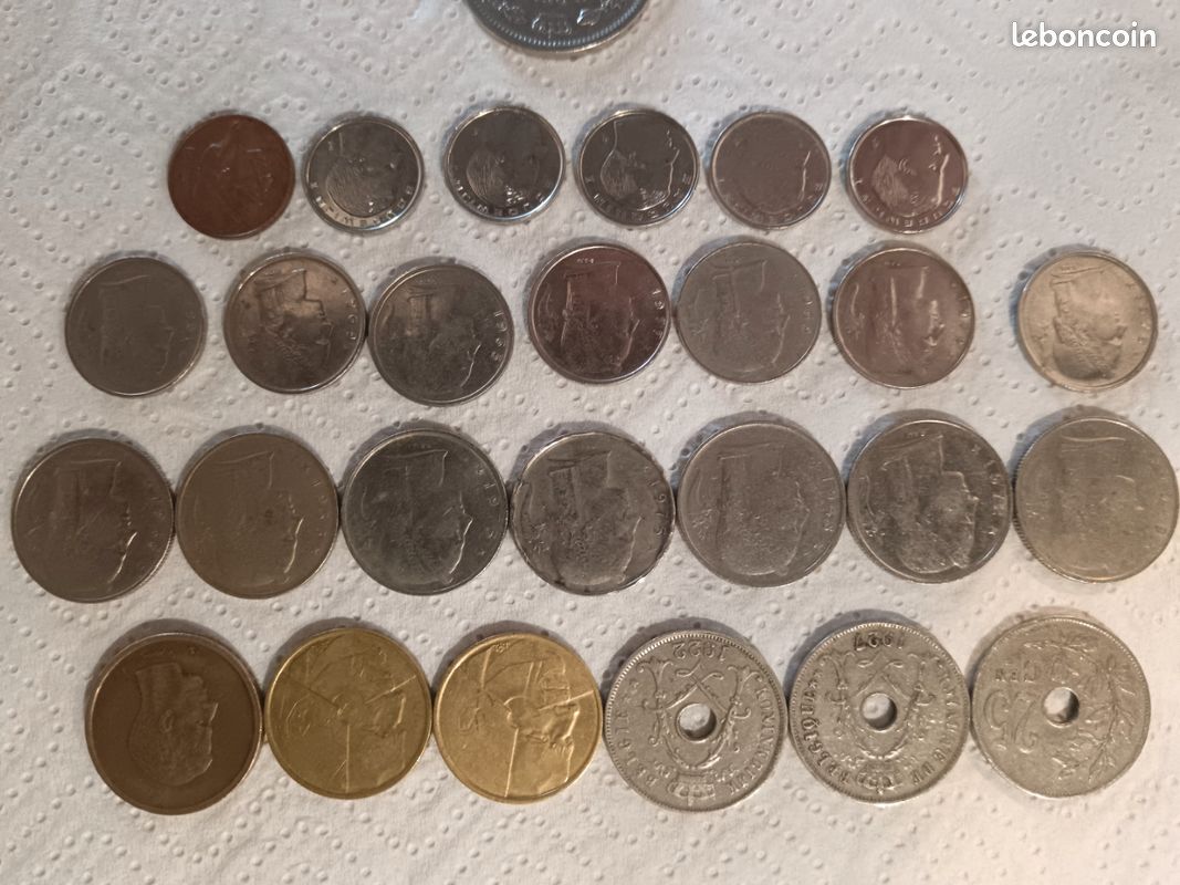 27 pièces Belges (image 1)