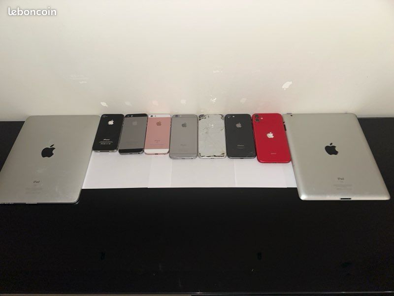 Apple pack iPhone 4 iPhone 5x2 iPhone 6 iPhone 8 iPhone 11 plus 2 iPad (image 1)