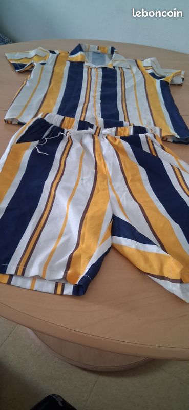 Lot vêtements short chemise (image 1)