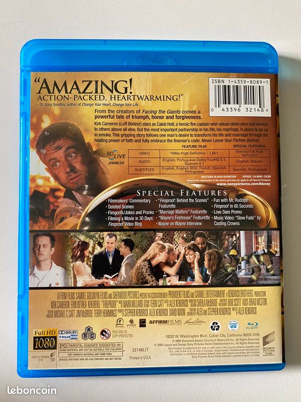 Blu Ray Fireproof - DVD - Films 