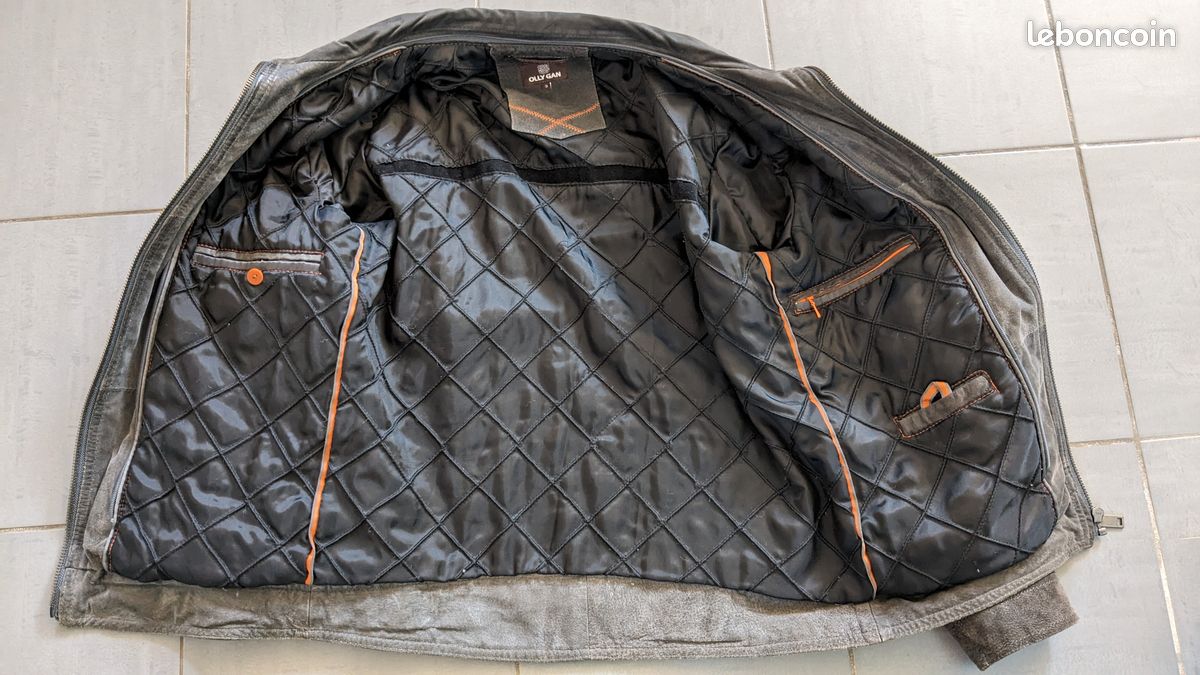 Leather Veste Ollygan Veste En Cuir Ollygan Vêtements