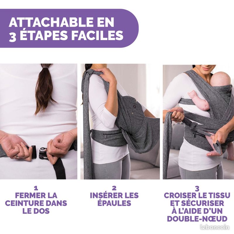 Porte bébé ComfyFit Boppy (image 5)