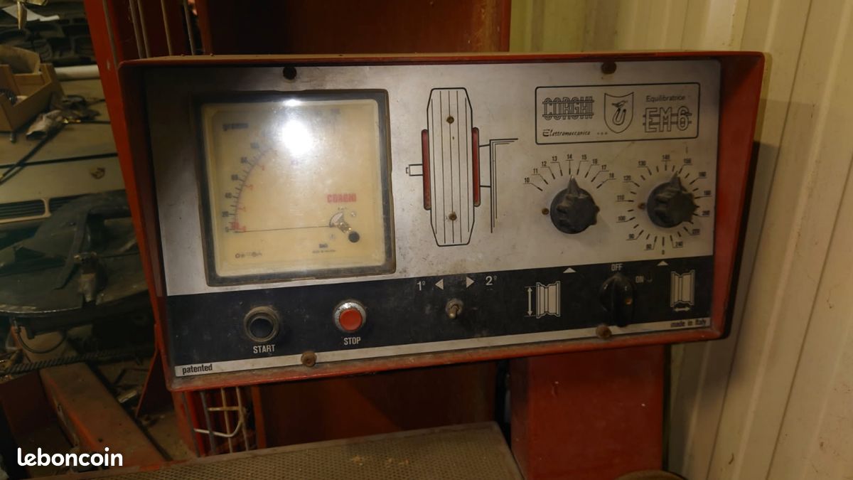 équilibreuse de pneu Corghi vintage (image 2)