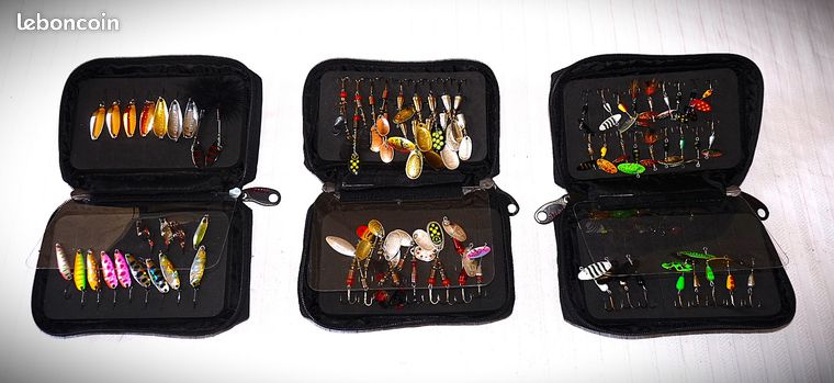 Trousse à Cuillers Suissex - Lot De Cuillers Pour Brochet, Pêche En Eau Douce