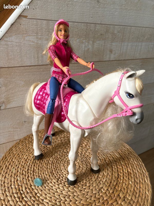 Barbie et Son Cheval de Reve Jeux Jouets
