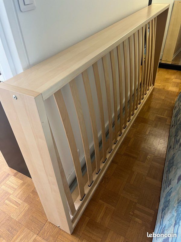 Cadre de lit plus matelas (image 1)