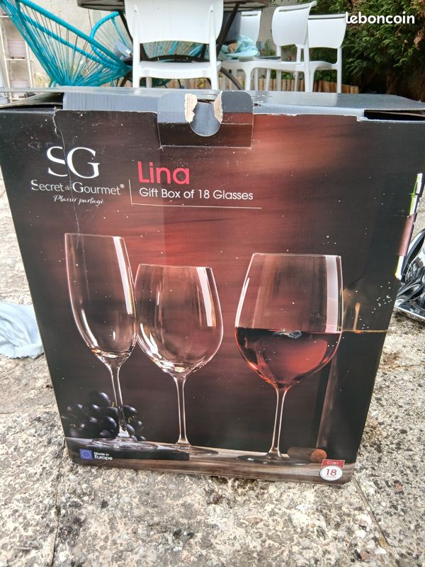 Coffret verre vin champagne (image 2)