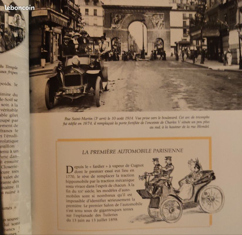 Livre "PARIS AU TEMPS DES FIACRES" (image 10)