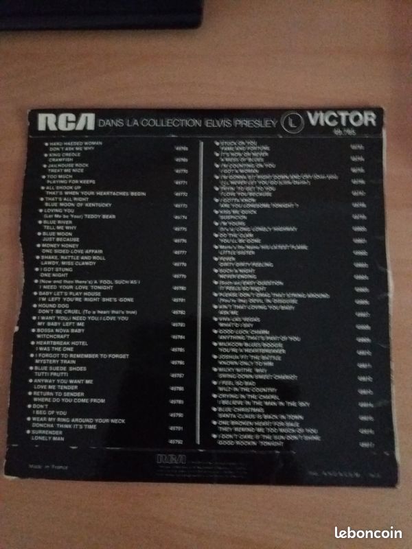 45 tours Elvis Presley (image 2)