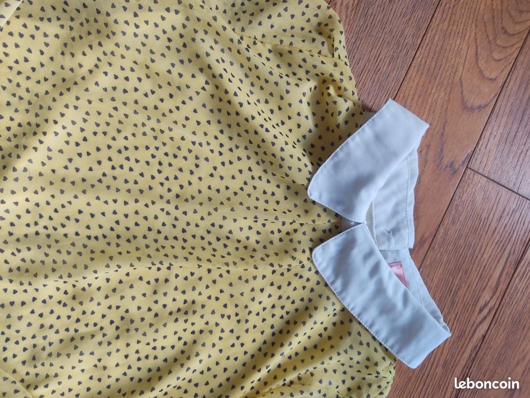 Chemise fluide à motifs coeurs (image 3)