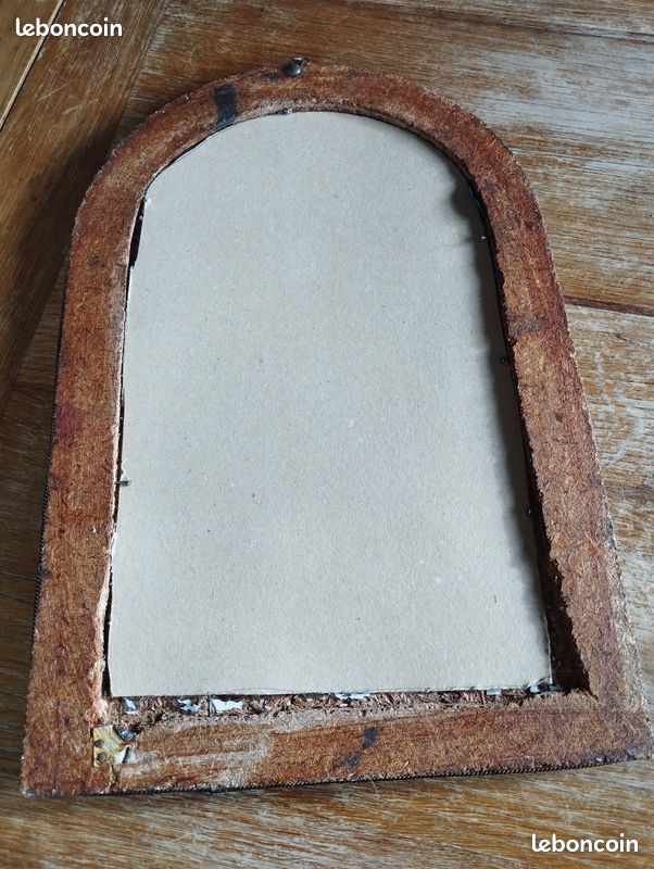 Cadre oriental en os (ancien miroir) vintage (image 4)