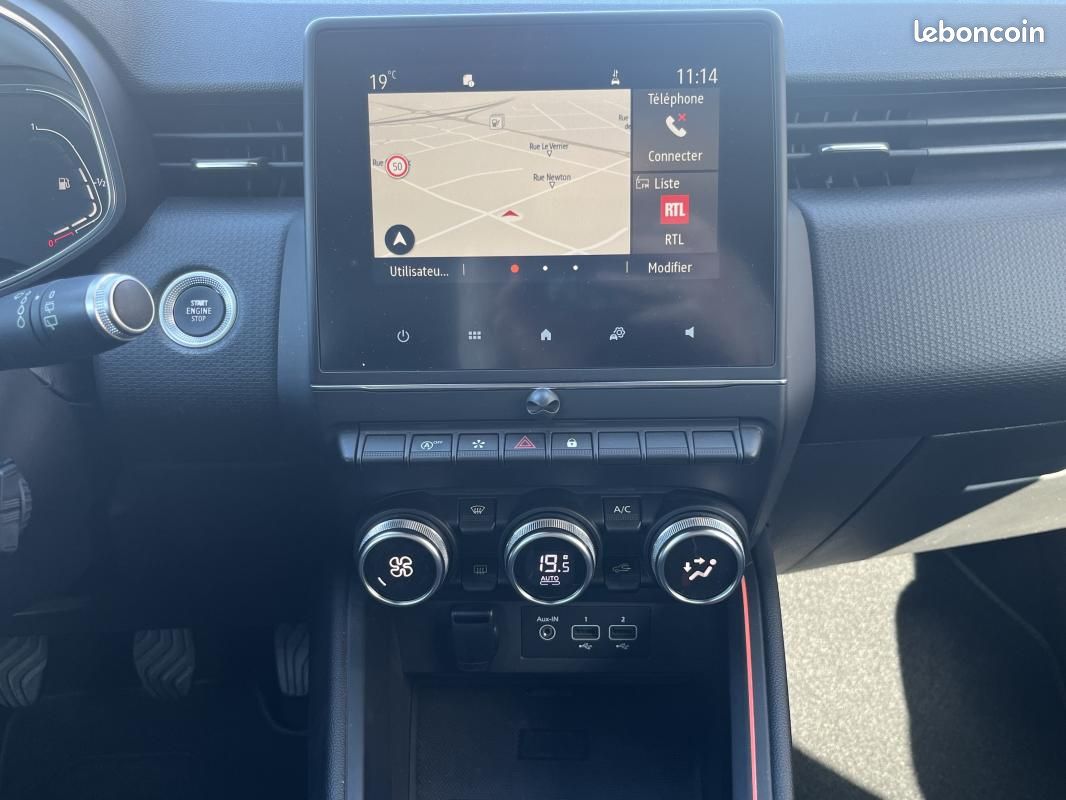 Renault Clio V 1.0 TCe 100 CH INTENS CarPlay/Clim Auto *Entretien constructeur (image 19)