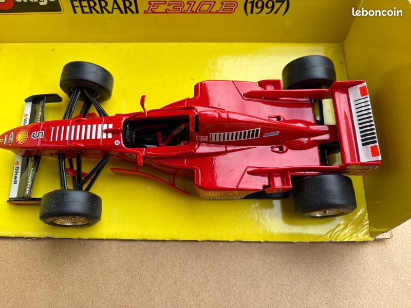 VOITURE MINIATURE FORMULE 1 F1 Ferrari F310B 1997 Schumacher Minichamps