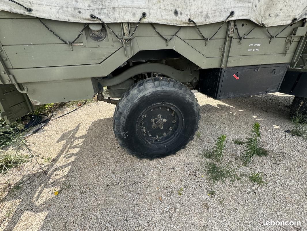 Renault Goélette 4X4 CAMION MILITAIRE BACHÉ (image 7)