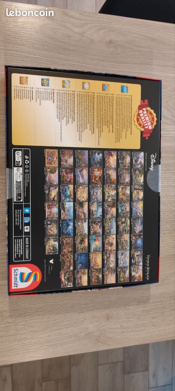 Puzzle 1000 pièces La Belle et La Bête - Jeux & Jouets