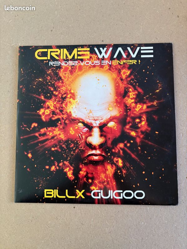 Vinyle Billx vs Guigoo - Crime Wave (image 1)