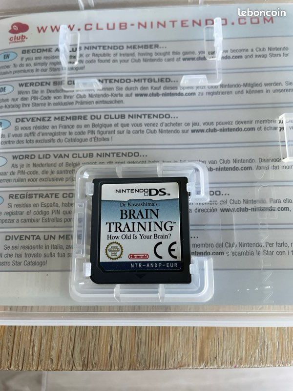 Jeu Nintendo DS Entraînement Cérébral Neuf (image 3)