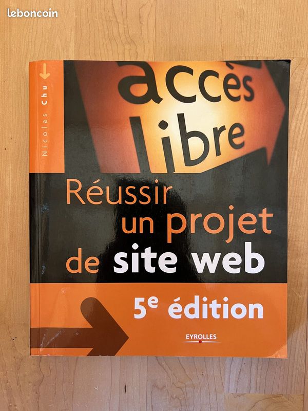 Réussir un projet de site web (5e édition) — Eyrolles (image 1)